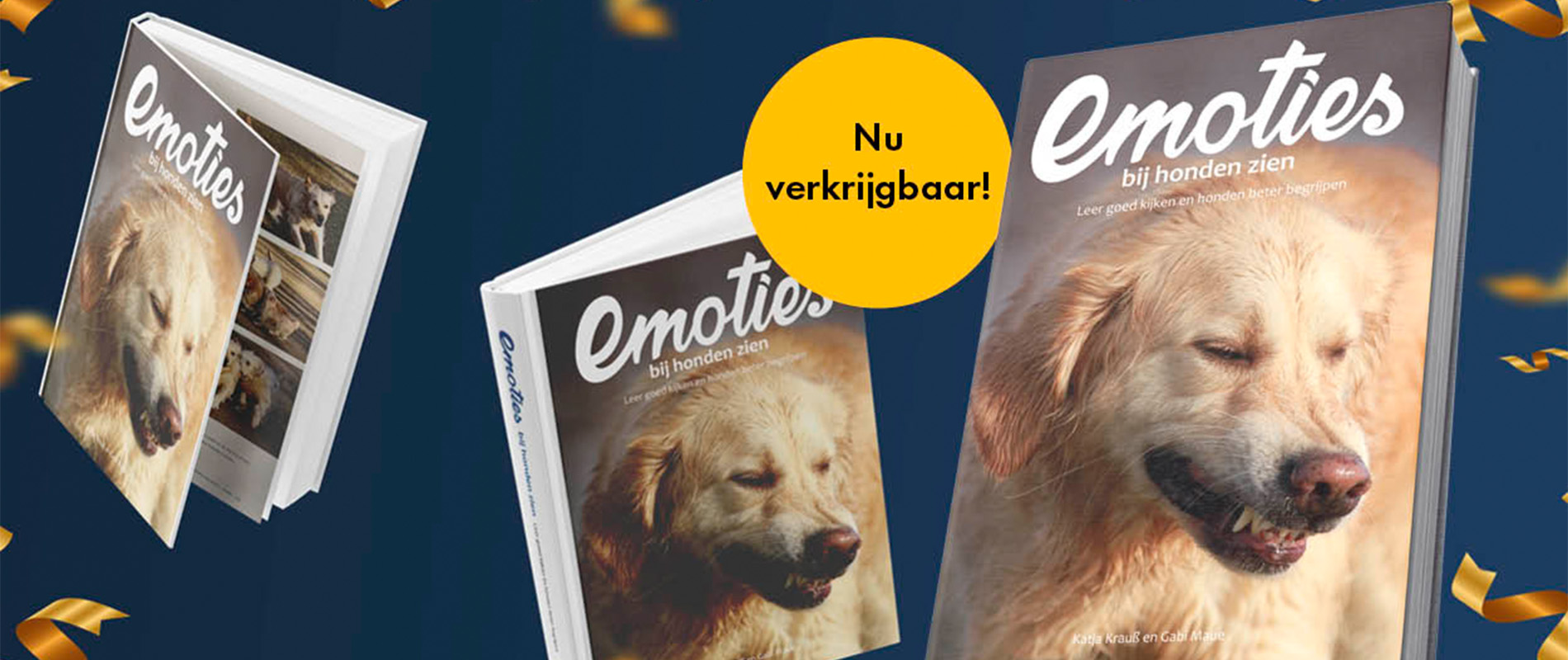 Het boek ‘Emoties bij honden zien’ is nu verkrijgbaar!